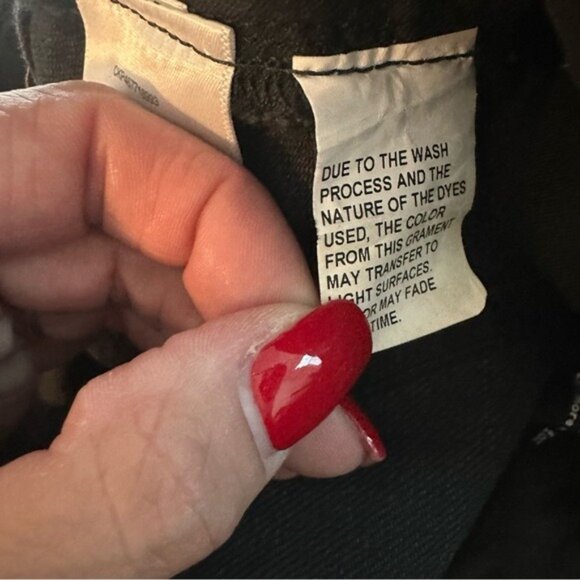 Madewell Mid-Rise Perfect Vintage Jean Black Size 26 Straight Classic Fit - Picture 7 of 9